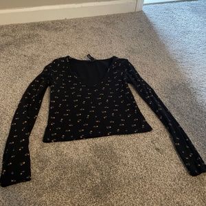 Floral long sleeve